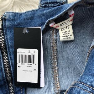 guess gia denim dress